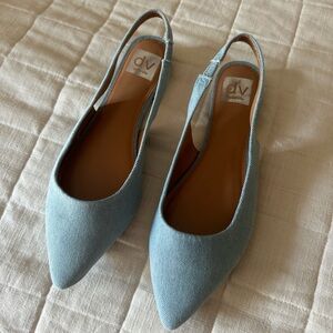 NWOT Dolce vita denim sling back